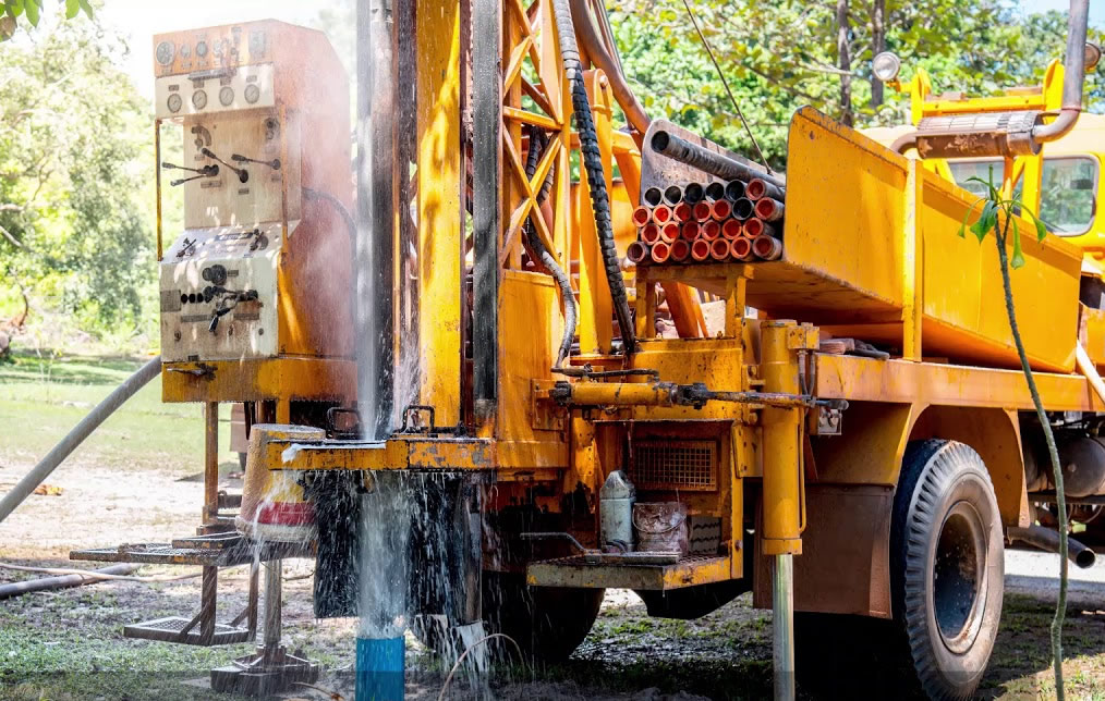 Homeland Drilling Company specializes in borehole drilling, tank installation and geological survey